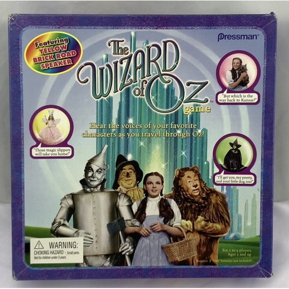 Pre-Owned The Wizard of Oz Game 2003 Pressman Complete Great Condition
