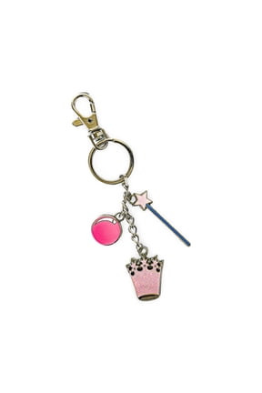 Glinda Multi-Charm Enamel Keychain