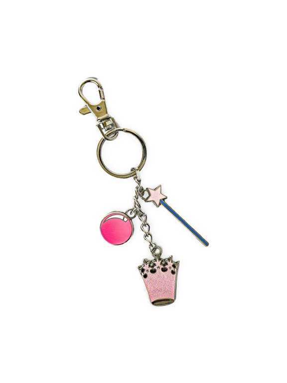 Glinda Multi-Charm Enamel Keychain