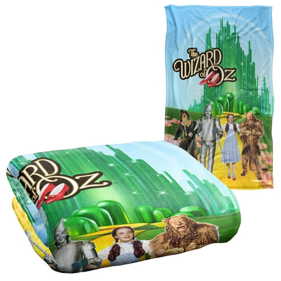 The Wizard of Oz Group Shot 1 Silky Touch Super Soft Throw Blanket 36' x 58'