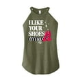 thumbnail image 1 of The Wizard of Oz - I Like Your Shoes - Juniors High Neck Tank Top, 1 of 5