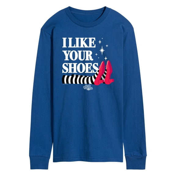 The Wizard of Oz - I Like Your Shoes Ruby Slippers - Men's Long Sleeve T-Shirt