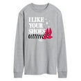 thumbnail image 1 of The Wizard of Oz - I Like Your Shoes Ruby Slippers - Men's Long Sleeve T-Shirt, 1 of 5