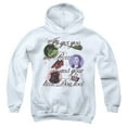 thumbnail image 1 of The Wizard of Oz I'll Get You My Pretty Youth Kids Boy/Girls Pull-Over Hoodie, White, Medium, 1 of 4
