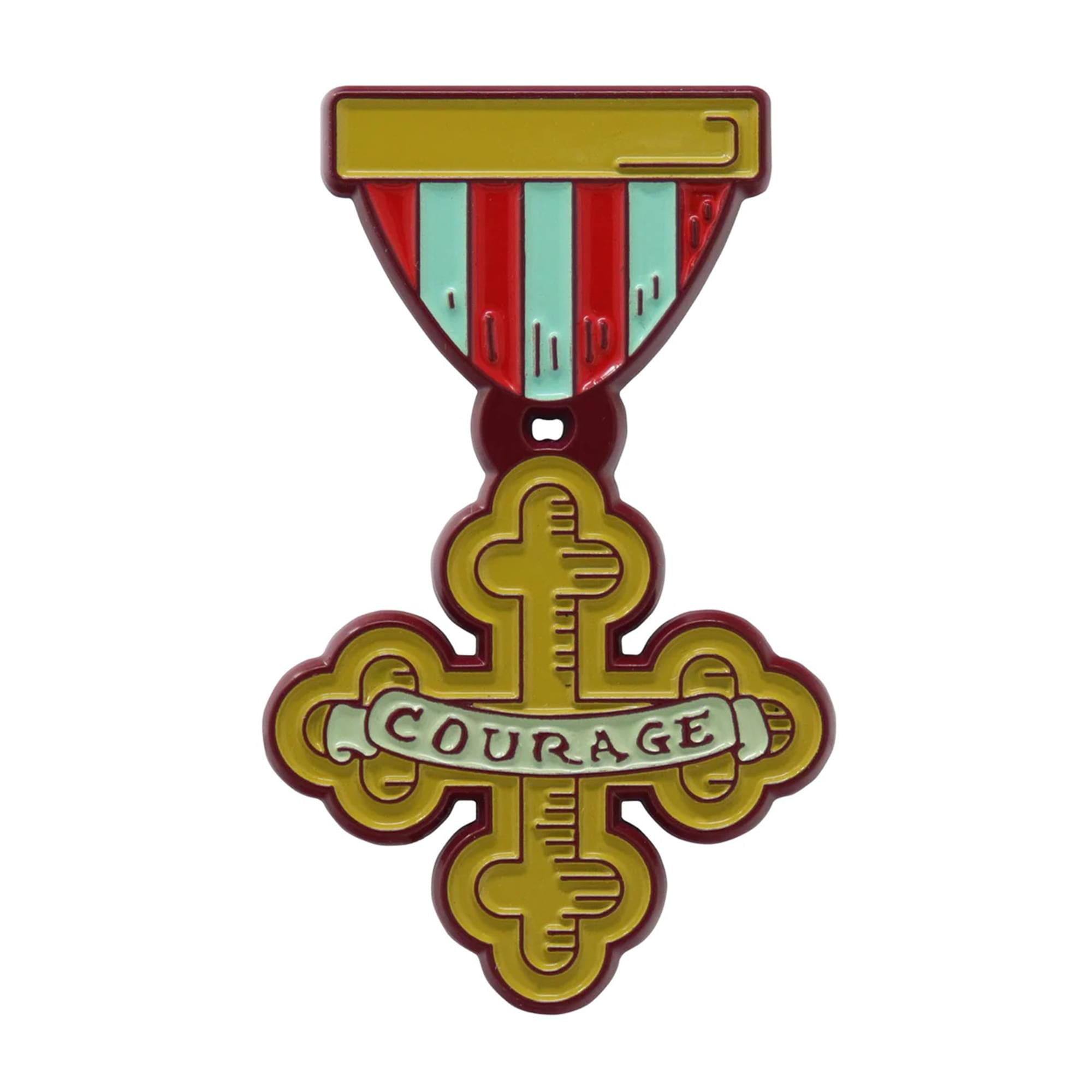 【P7625】THE BADGE／THE BADGE IS HERE AGAIN D389. 1959 ENAMEL WOMEN'S AUXILIARY RETURNED SERVICEMEN'S