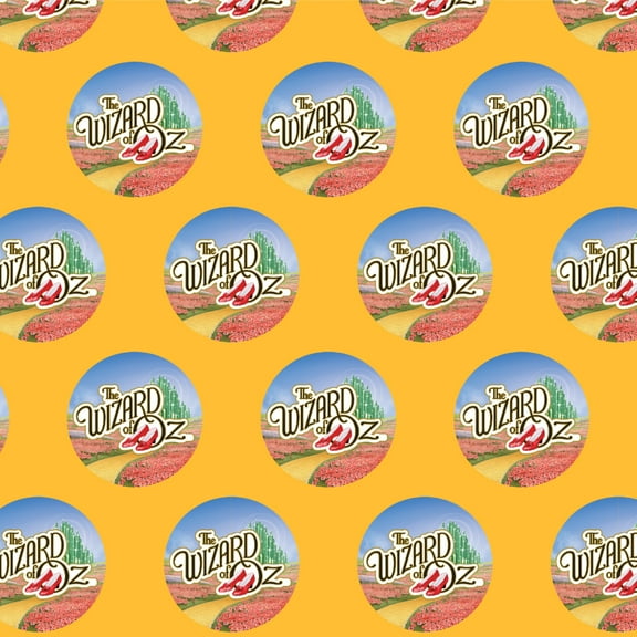 The Wizard of Oz Ruby Slippers Logo Premium Roll Gift Wrap Wrapping Paper