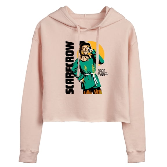 The Wizard of Oz - Scarecrow - Juniors Cropped Pullover Hoodie