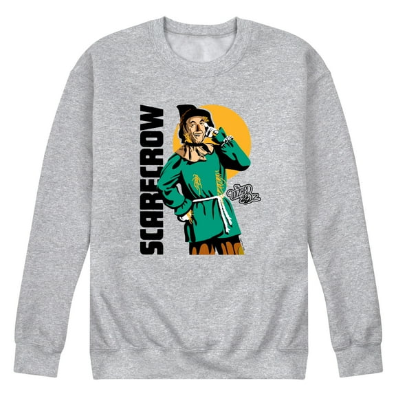 The Wizard of Oz - Scarecrow - Men's Crew Neck Fleece Pullover