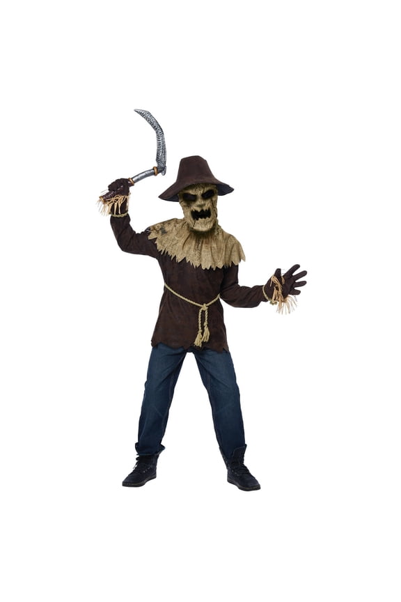 Scarecrow Wicked Boy's Halloween Fancy-Dress Costume for Child, XL