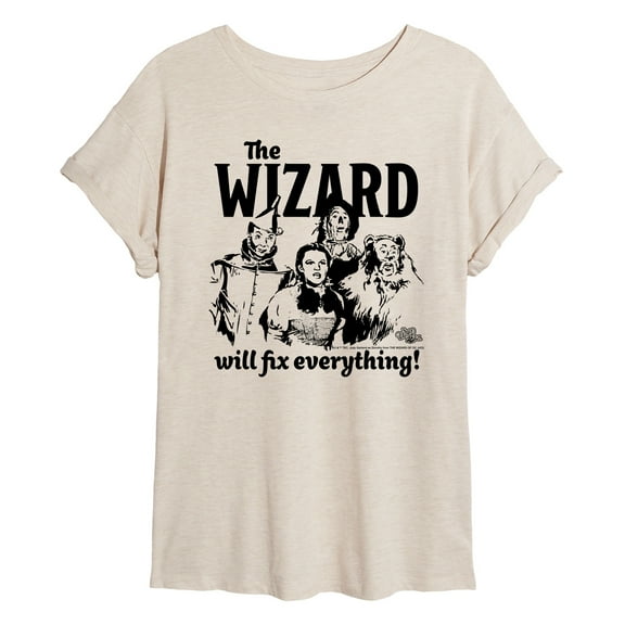 The Wizard of Oz - The Wizard Will Fix Everything - Juniors Ideal Flowy Muscle T-Shirt
