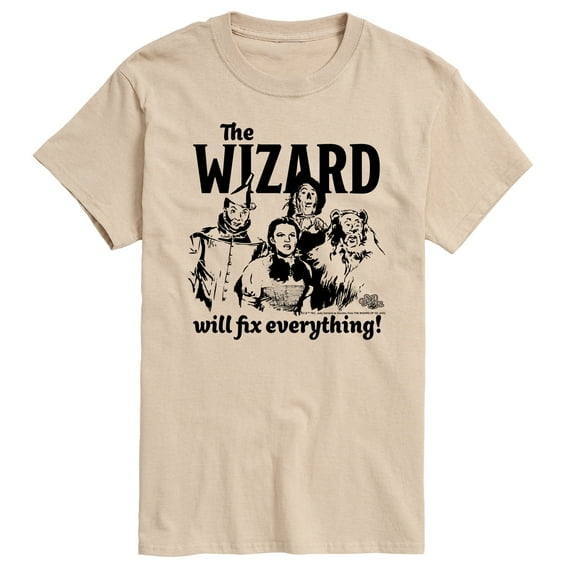 The Wizard of Oz - The Wizard Will Fix Everything - Men's Short Sleeve Graphic T-Shirt