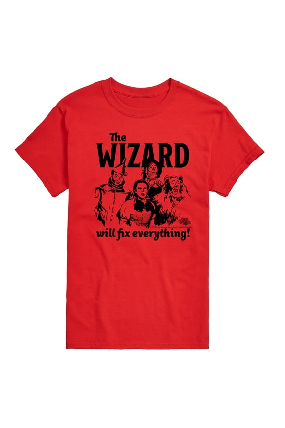- The Wizard Will Fix Everything - Men's Short Sleeve Graphic T-Shirt
