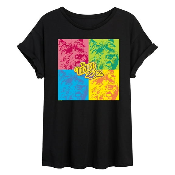 The Wizard of Oz - Toto - Juniors Ideal Flowy Muscle T-Shirt