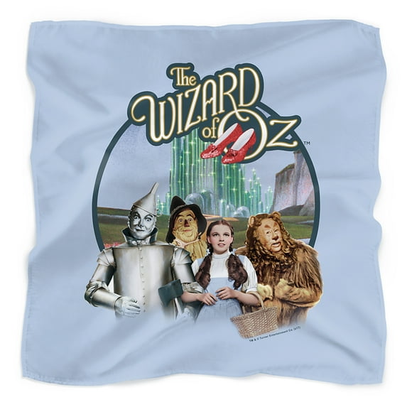The Wizard of Oz We're Off to See Wizard Bandana (21 in x 21 in)