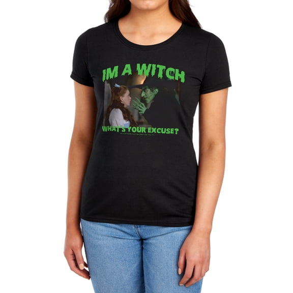 The Wizard of Oz What's Your Excuse Women's T Shirt, Black, Small