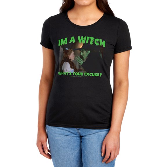 The Wizard of Oz What's Your Excuse Women's T Shirt, Black, X-Large