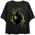 thumbnail image 1 of The Wizard of Oz Wicked Witch Women's Black Crop Top-Large, 1 of 3