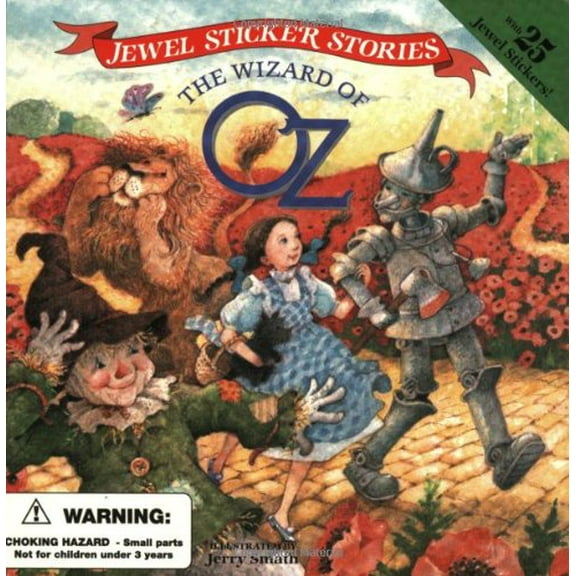 Pre-Owned The Wizard of Oz (Jewel Sticker Stories) (Hardcover) 0448419785 9780448419787