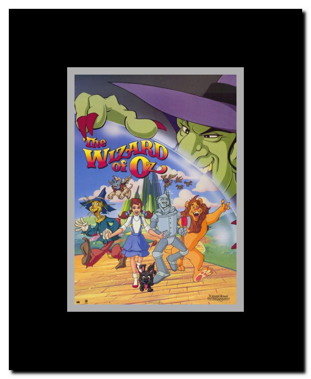 The Wizard of Oz (animated) Framed Movie Poster