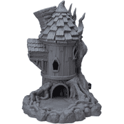 The Wizards Tower Dice Tower - 11 Inch Tall Dice Tower, 3D Printed, Tabletop RPG, DND Accessories, Dice Tower, Dice Accessories, Role Playing Game