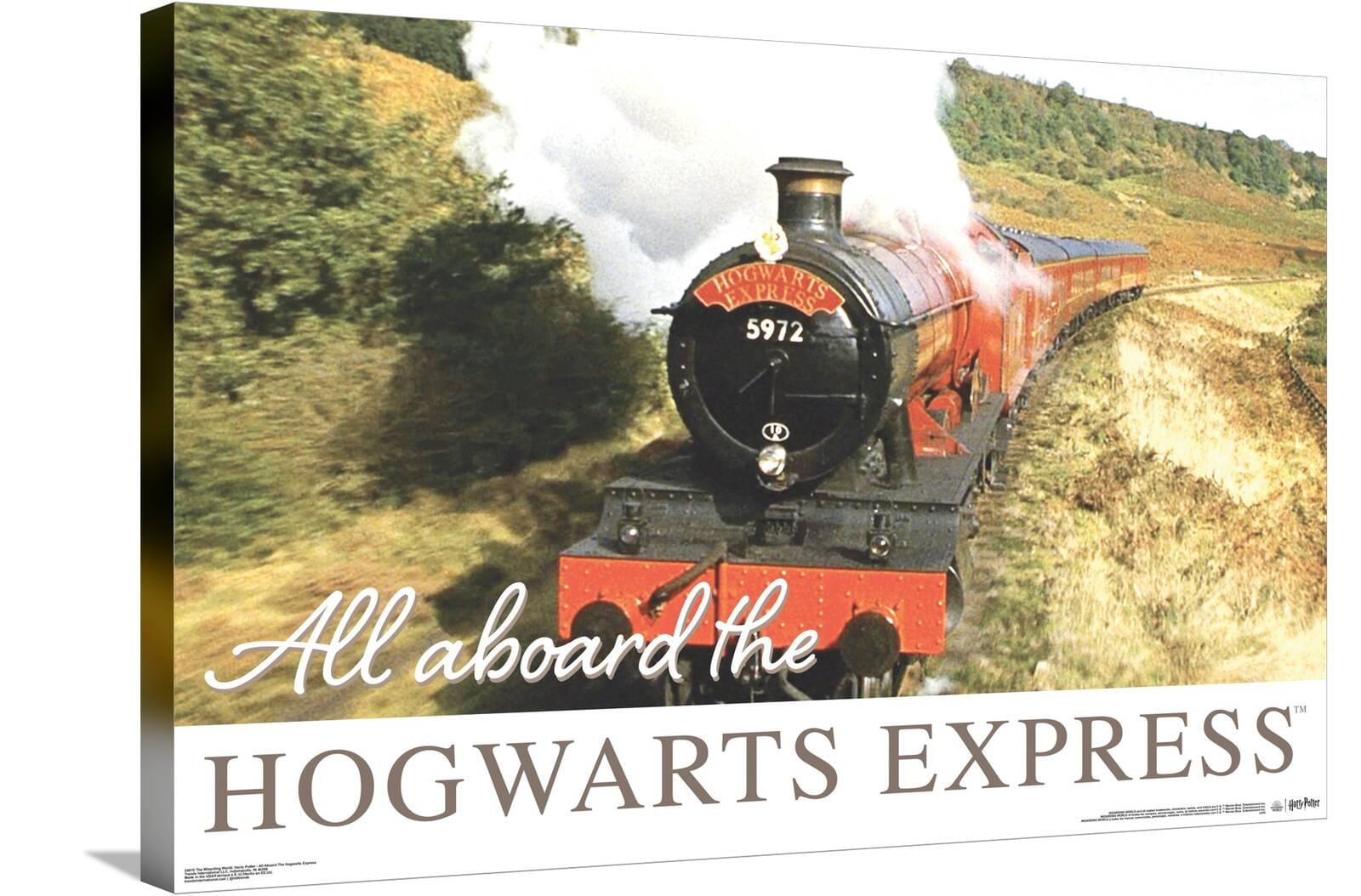 Maglietta Donna Harry Potter Licenza Ufficiale – All Aboard The Hogwarts Express – Grigio Chiaro, Taglia X-Large - 3