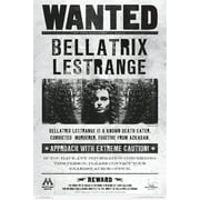 The Wizarding World Harry Potter - Bellatrix Wanted Poster Wall Poster, 22.375 x 34