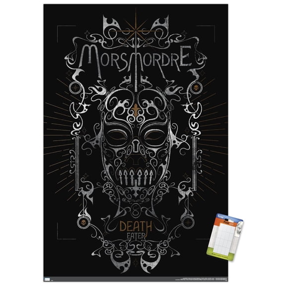 The Wizarding World: Harry Potter - Death Eater Morsmordre Wall Poster, 22.375" x 34"