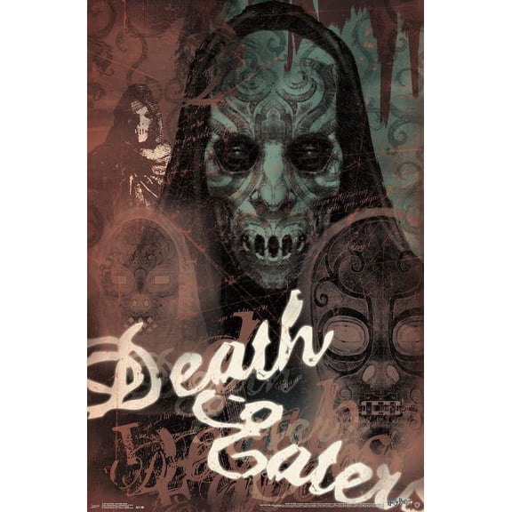 The Wizarding World: Harry Potter - Death Eaters - Masks Wall Poster, 22.375" x 34"