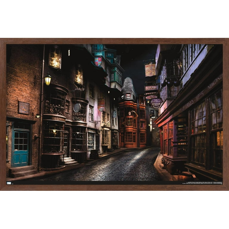 The Wizarding World: Harry Potter Diagon Alley Wall Poster
