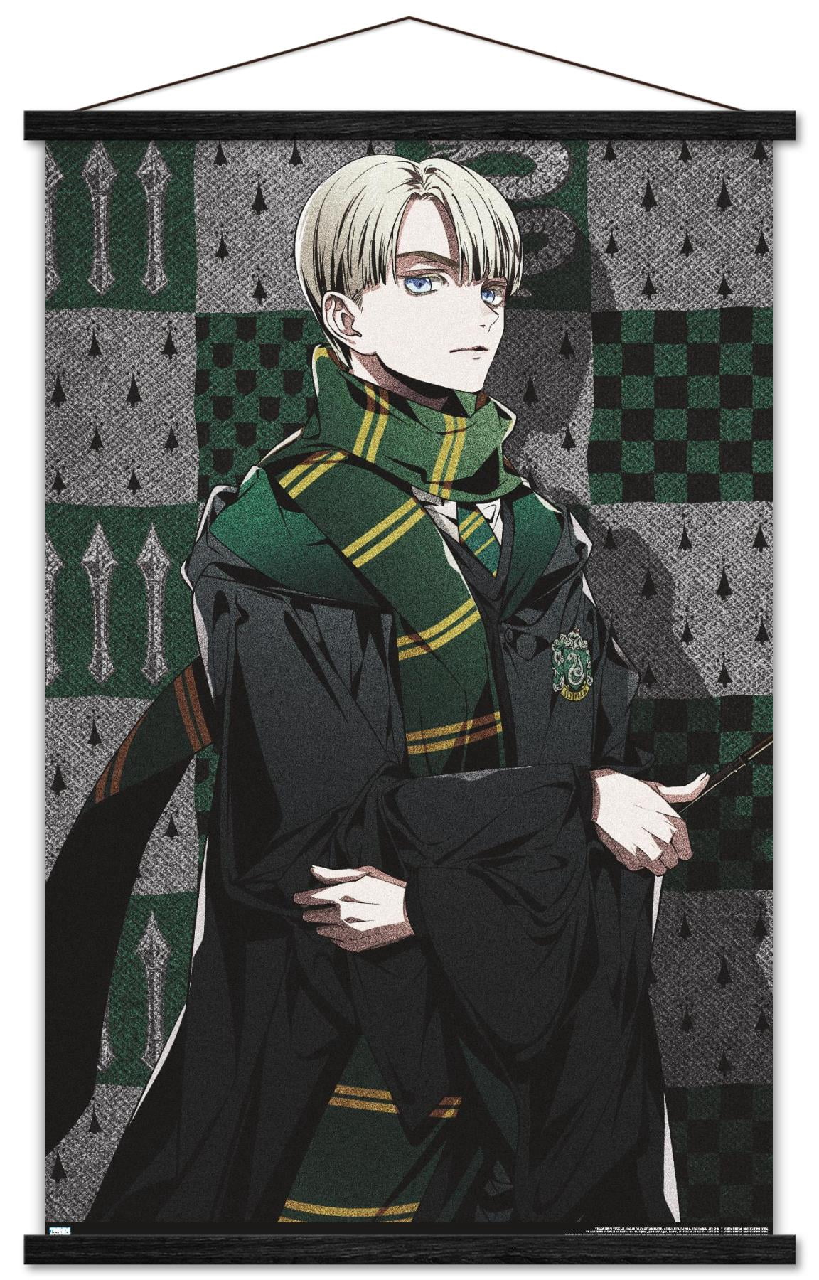 The Wizarding World: Harry Potter - Dynasty Draco Wall Poster with Magnetic Frame, 22.375" x 34"