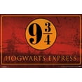 thumbnail image 1 of The Wizarding World: Harry Potter - Hogwarts Express 9 3/4 Wall Poster, 22.375" x 34", 1 of 2