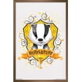 thumbnail image 1 of The Wizarding World: Harry Potter - Hufflepuff Charm Wall Poster, 14.725" x 22.375", Framed, 1 of 3