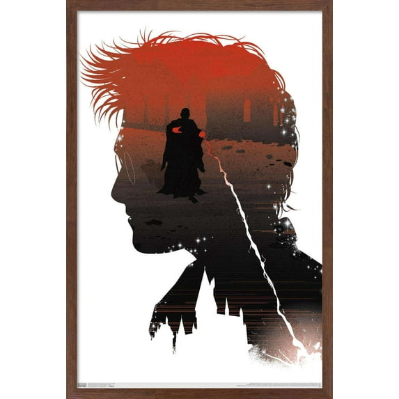The Wizarding World: Harry Potter - Inner Struggle Wall Poster, 14.725" x 22.375", Framed