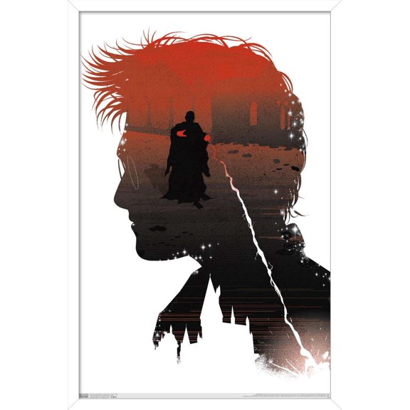 The Wizarding World: Harry Potter - Inner Struggle Wall Poster, 22.375" x 34", Framed