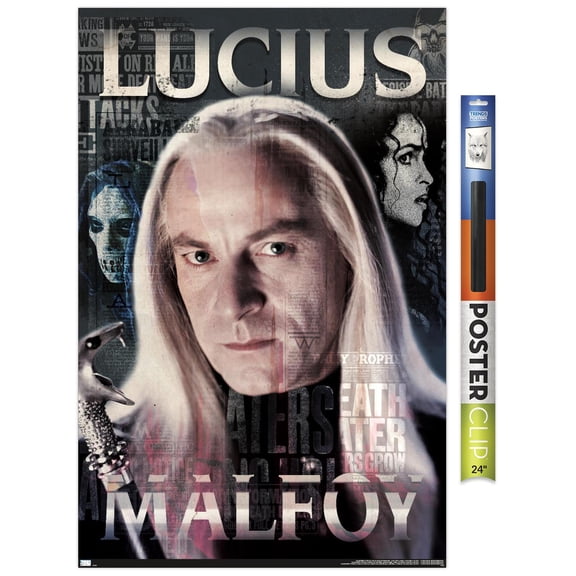 The Wizarding World: Harry Potter - Lucius Malfoy Wall Poster, 22.375" x 34"