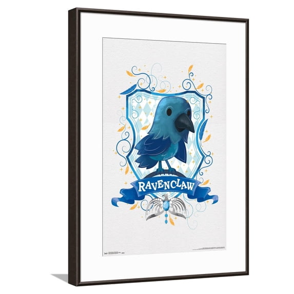 The Wizarding World: Harry Potter - Ravenclaw Charm Canvas Wall Poster, 14.725" x 22.375"