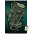 thumbnail image 1 of The Wizarding World: Harry Potter - Slytherin Snake Crest Wall Poster with Push Pins, 22.375" x 34", 1 of 3
