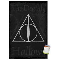 The Wizarding World: Harry Potter - The Deathly Hallows - Symbol Wall Poster, 14.725" x 22.375"