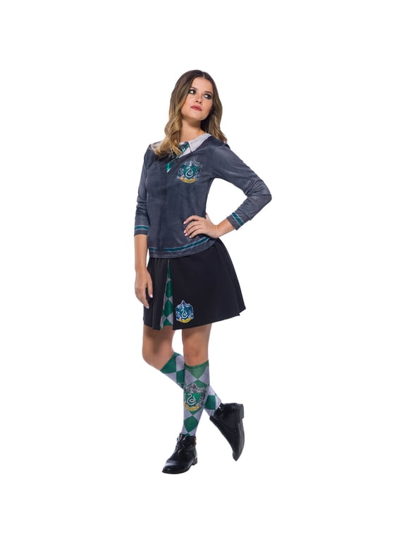 The Wizarding World Of Harry Potter Adult Slytherin Costume Top