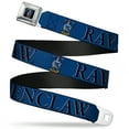 thumbnail image 1 of The Wizarding World of Harry Potter Belt, Seatbelt Buckle Belt, Harry Potter Ravenclaw Crest Blue Black, Youth 22 to 32 Inches, 1 of 9