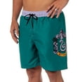 thumbnail image 1 of The Wizarding World of Harry Potter Men's Hogwarts All Houses Swim Trunks, 1 of 7