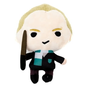 The Wizarding World of Harry Potter Squeaky Plush Dog Toy for Large, Medium & Small Dogs, Draco Malfoy Standing Charm Full Body Pose, 2.5" x 5.5"