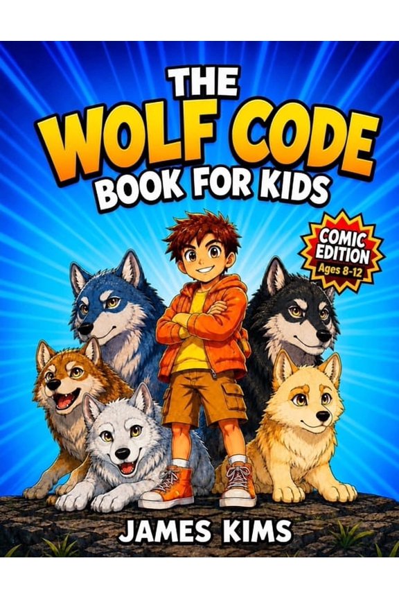 The Wolf Code Book for Kids: 24 Illustrated Stories for Ages 8-12 to Discover the Way of the Wolf and Build Confidence, , (Paperback)