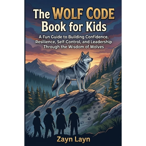 The Wolf Code Book for Kids: A Fun Guide to Building Confidence, Resilience, Self-Control, and Leadership Through the Wi, (Paperback)