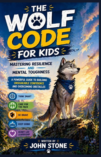 The Wolf Code for Kids: MASTERING RESILIENCE AND MENTAL TOUGHNESS: A ...