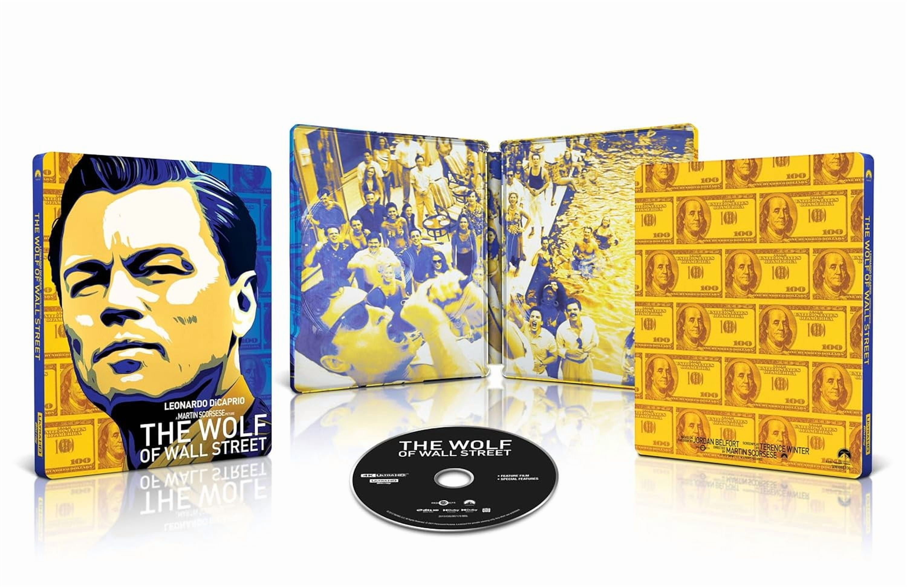 The Wolf of Wall Street (Limited Edition Steelbook) (4K Ultra HD + Digital Copy) Paramount, Drama