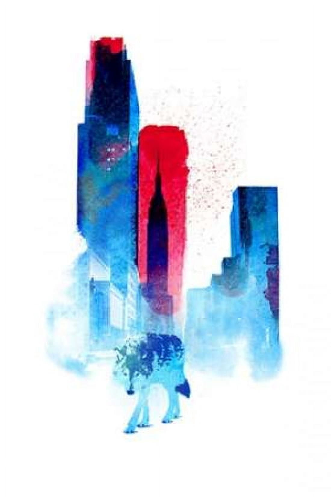 The Wolf of the City Canvas Art - Robert Farkas (12 x 18)