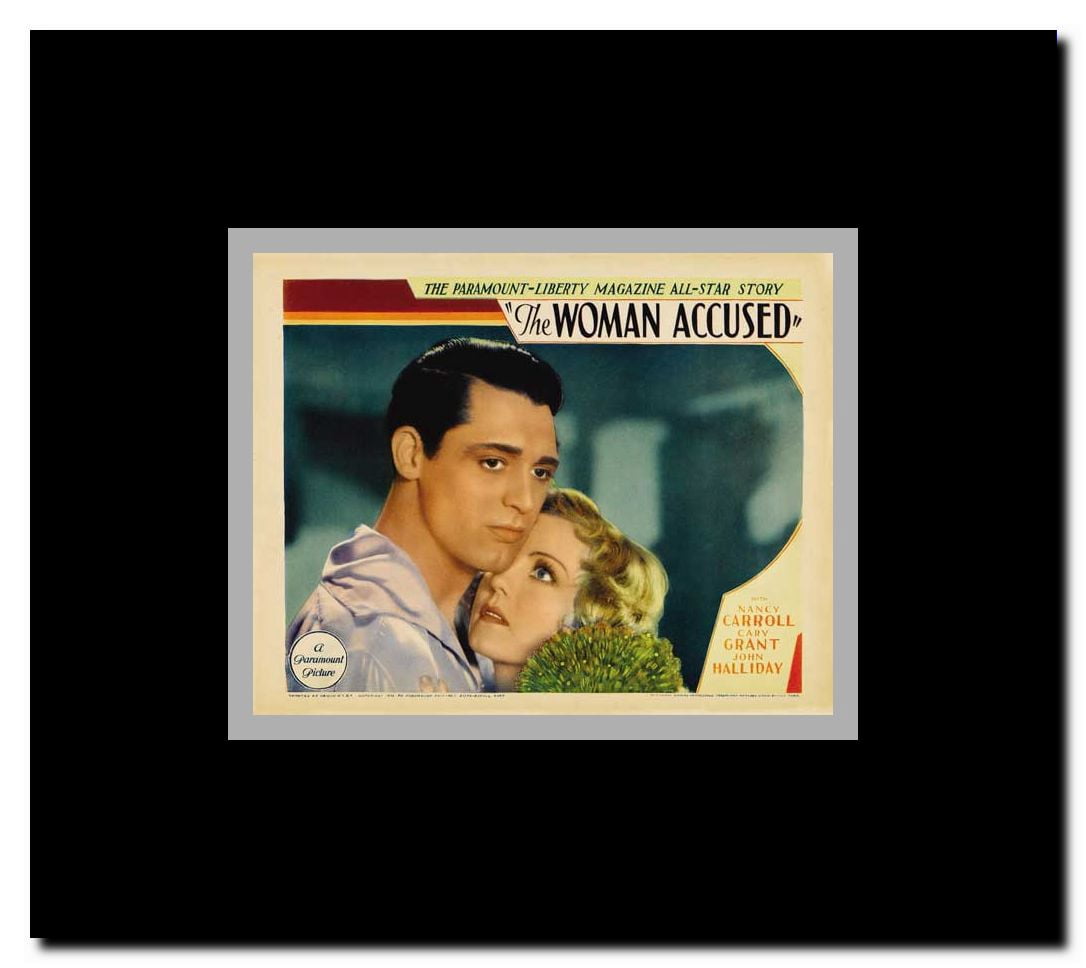 The Woman Accused Framed Movie Poster
