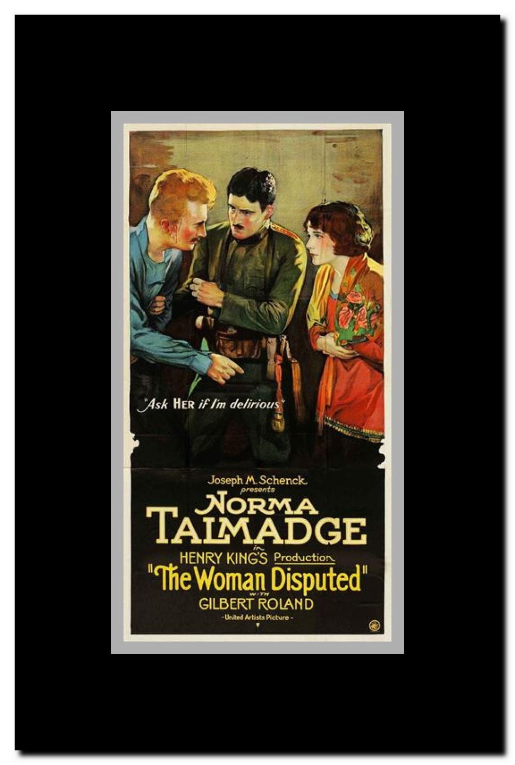 The Woman Disputed Framed Movie Poster