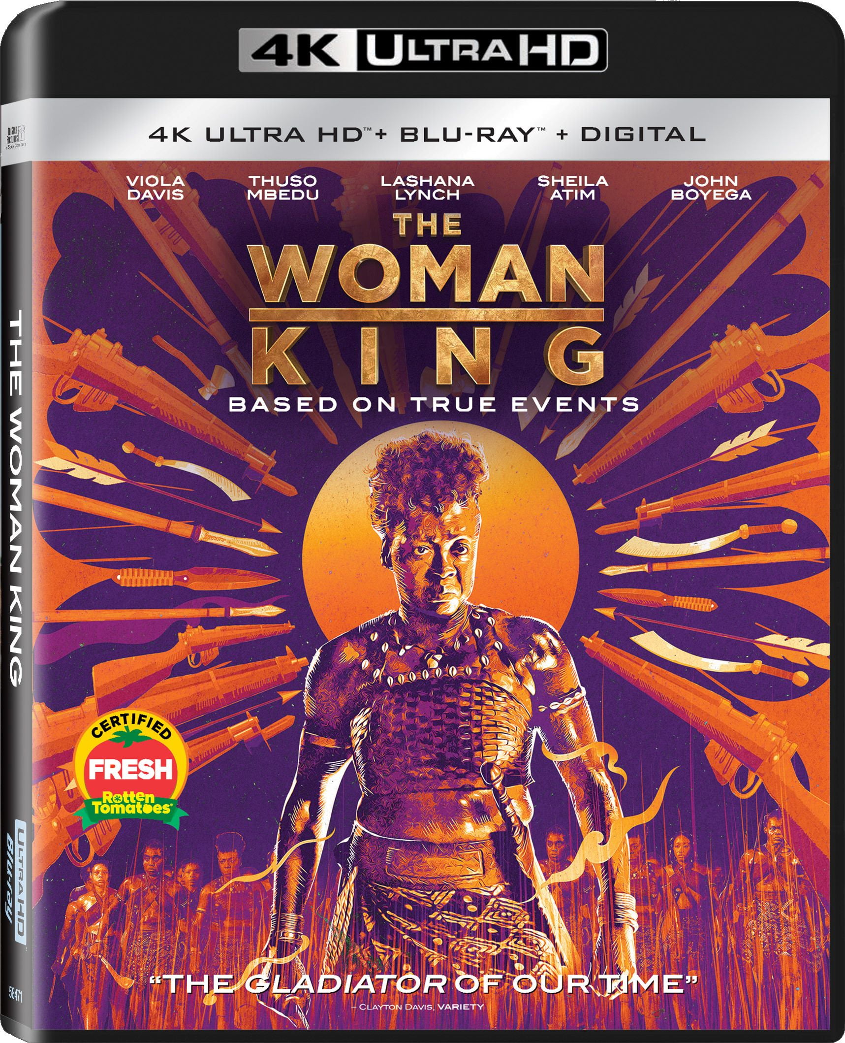 The Woman King (4K Ultra HD + Blu-ray + Digital Copy Sony Pictures)